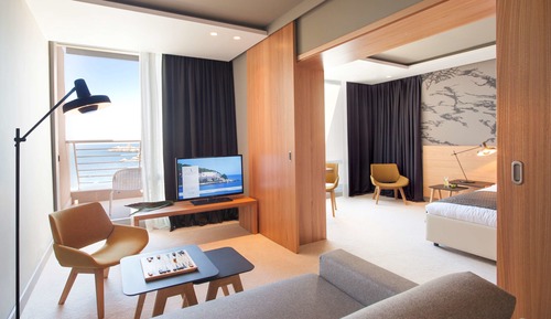 Junior Suite, Balcony, Sea View with festive buffet dinner on New Year's Eve