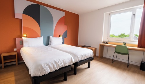 Habitación con 2 camas individuales