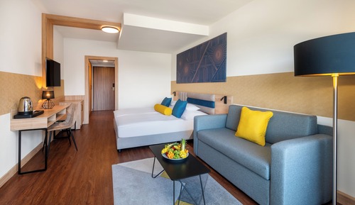 Habitación estándar con 1 cama doble o 2 individuales