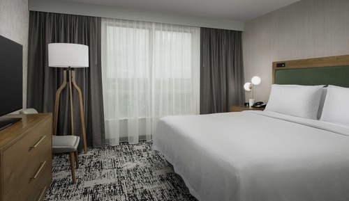 Suite, 1 cama de matrimonio grande (Mobility & Hearing, Roll-in Shower)