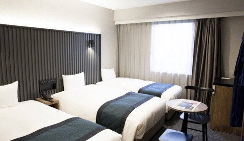 Habitación triple Deluxe, no fumadores, vistas al parque (Bed Type: Single bed is arranged)
