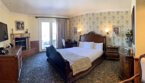 Habitación estándar, 1 cama de matrimonio grande, patio, vistas al viñedo (Handicap Room)