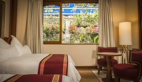 Habitación triple Deluxe, vistas al jardín