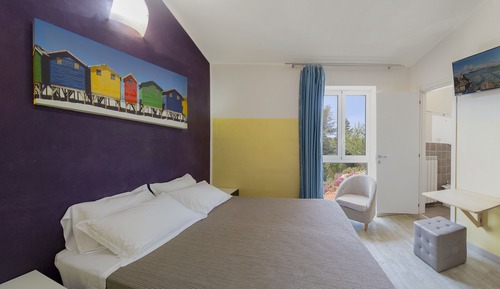 Habitación con 1 cama doble o 2 individuales