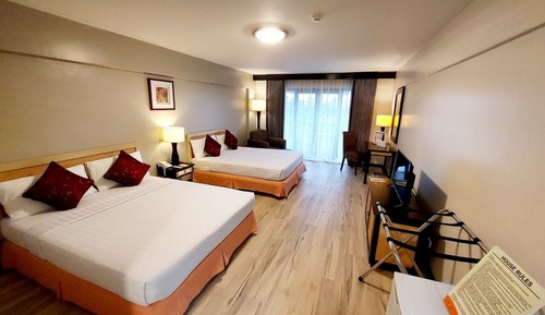 Estudio Deluxe, 2 camas de matrimonio