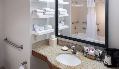 Habitación, 2 camas de matrimonio, accesible para personas con discapacidad, no fumadores