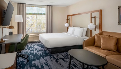 Habitación estándar, 1 cama de matrimonio grande con sofá cama, fumadores
