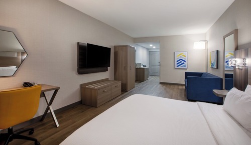 Suite, 1 cama de matrimonio grande, bañera accesible (Mobility)