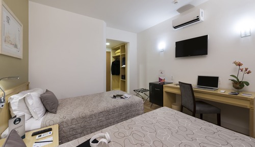 Habitación estándar con 2 camas individuales, 2 camas individuales