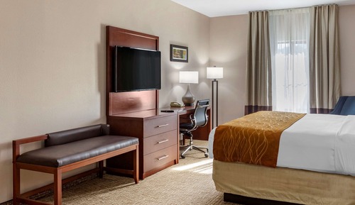 Habitación, 1 cama de matrimonio grande, accesible para personas con discapacidad, no fumadores