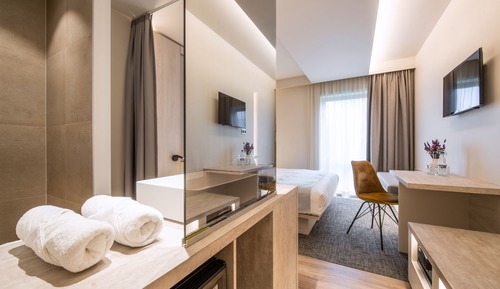 Habitación estándar doble, vistas al jardín