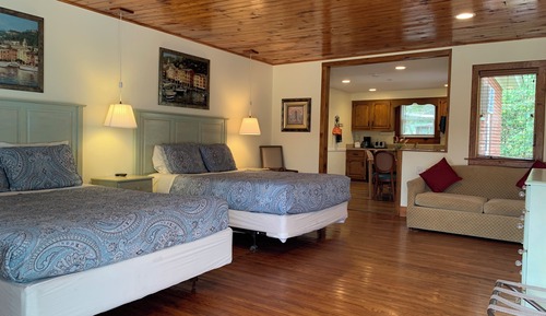 Deluxe Suite, Kitchen, Courtyard Area