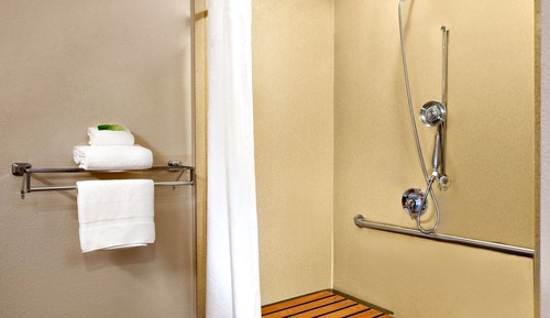 Habitación estándar, 2 camas de matrimonio (Mobility, Roll-In Shower)