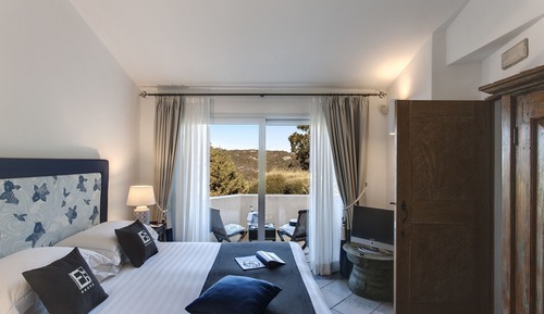 Villa Confort, 2 habitaciones, patio, vistas al mar (Gardenia,100 steps from the reception)