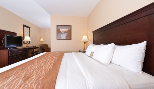 Habitación, 1 cama de matrimonio grande con sofá cama, accesible para personas con discapacidad