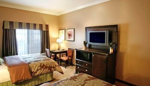 Habitación estándar, 2 camas de matrimonio, no fumadores, frigorífico y microondas