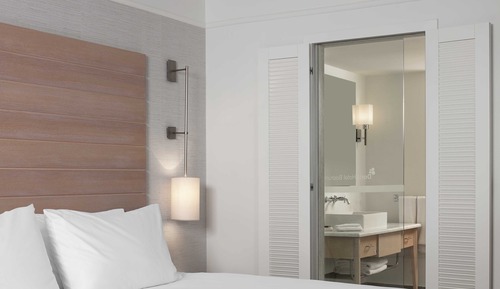 Habitación de lujo, vistas parciales al mar