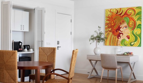 Suite ejecutiva, vistas al mar