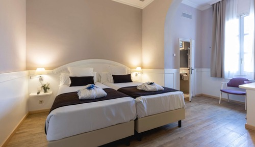 Habitación doble, vistas al jardín