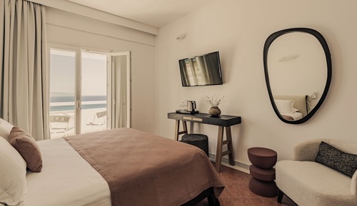 Habitación superior, vistas al mar