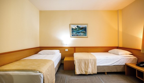 Habitación estándar con 1 cama doble o 2 individuales, accesible para personas con discapacidad