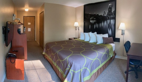 Habitación, 1 cama de matrimonio grande, accesible para personas con discapacidad, no fumadores