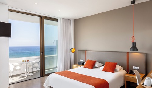 Habitación superior, vistas al mar
