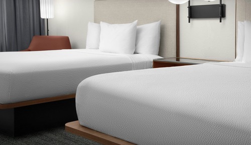 Habitación, 2 camas de matrimonio, no fumadores