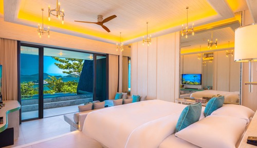 Suite, piscina privada, vistas al mar (Yaya)