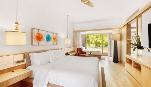 Habitación Premier, 1 cama de matrimonio grande, no fumadores, vistas al jardín