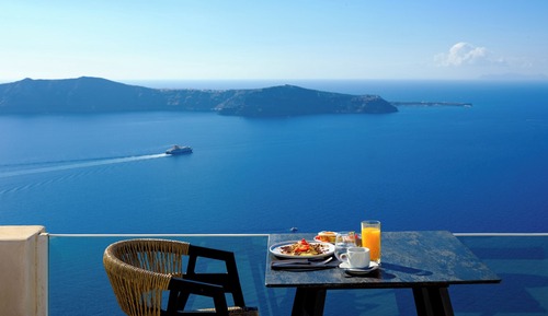 Deluxe Suite, Private Pool, Caldera & Sea View