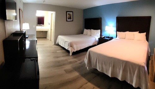 Habitación estándar, 2 camas de matrimonio, no fumadores