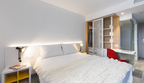 Habitación estándar doble, vistas al parque