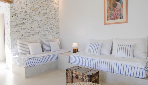 Habitación familiar, vistas al mar