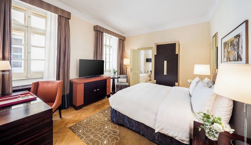 Habitación superior, 1 cama de matrimonio grande