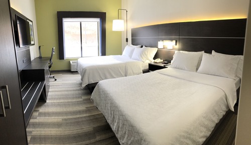 Habitación estándar, 2 camas de matrimonio (Comm, Mobil, Accessible Tub)