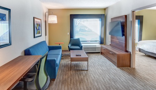 Suite, 1 cama doble, ducha adaptada (Mobility, Roll-In Shower)