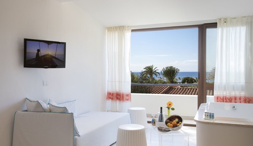 Habitación familiar, 2 habitaciones, vistas al mar (Superior  5 people )