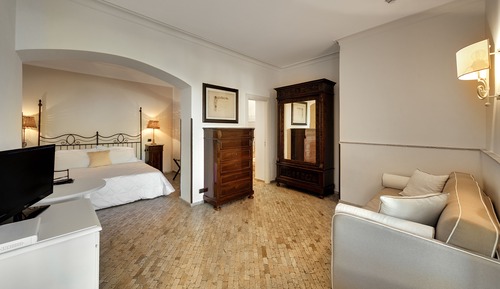 Suite junior, terraza, vistas al mar
