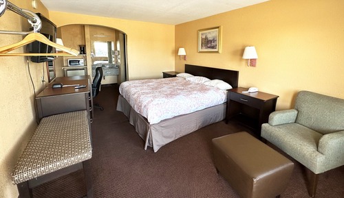 Habitación estándar, 1 cama de matrimonio grande, no fumadores, frigorífico y microondas
