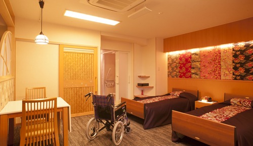 Habitación con 2 camas individuales, accesible para personas con discapacidad (Non-Tatami Room)