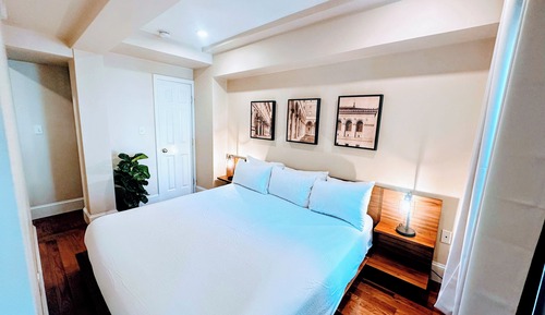 Suite estudio, 1 cama de matrimonio con sofá cama, cocina