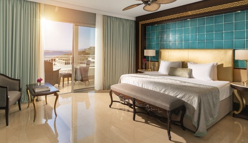 Suite superior, 1 cama de matrimonio grande, vistas al jardín
