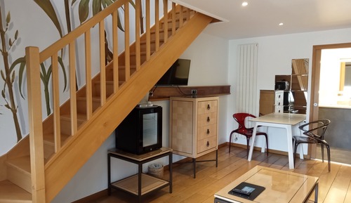 Habitación romántica, 1 cama doble, baño privado
