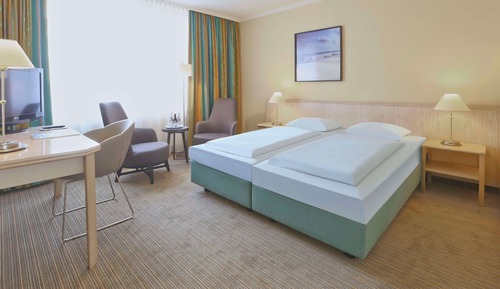 Habitación Confort con 1 cama doble o 2 individuales