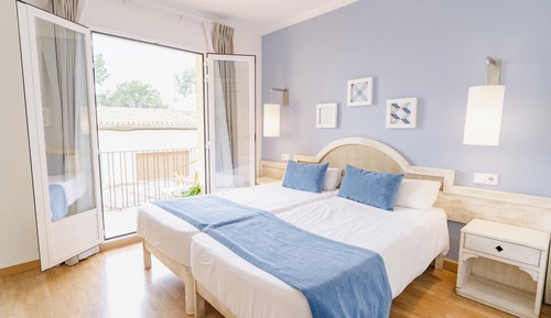 Habitación doble superior, balcón