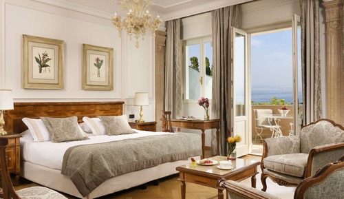 Habitación exclusiva, terraza, vistas al lago