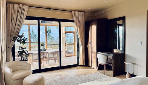 Villa de lujo, 1 cama de matrimonio grande, vistas al valle, planta ejecutiva