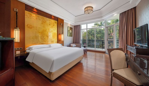 Habitación superior, 1 cama de matrimonio, vistas al jardín