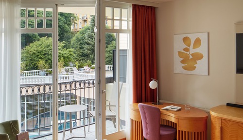 Habitación doble, balcón